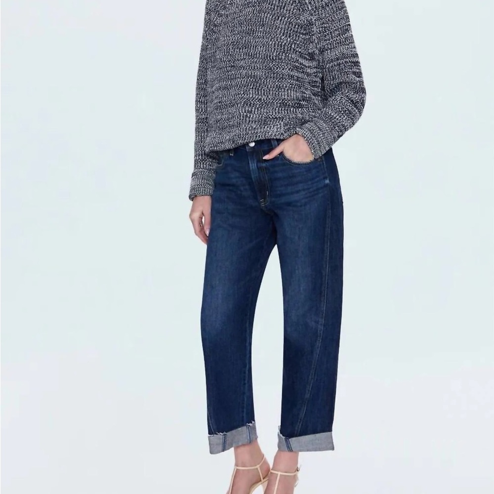 Kacey Mid Rise Cuffed Straight Jean | Cultivate by Pistola - Picture 4 of 5